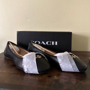 Coach - Alina Ballet Flats - Size 11 - Black
